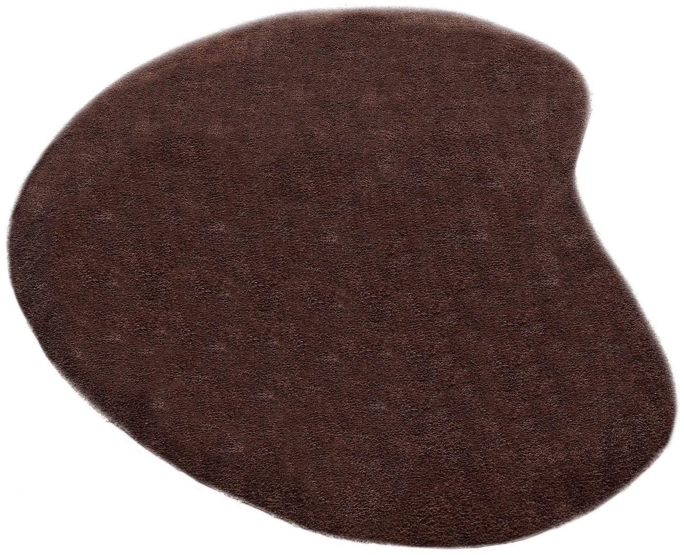 LeGer Home by Lena Gercke Hochflor-Teppich Halrum, einfarbig, besondere Form, modern, U-förmig, Höhe: 25 mm, organische Form, bean shape, kuschelig, Wohnzimmer, – Bild 2 von 5