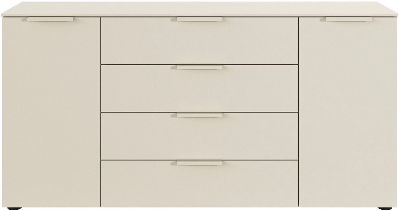 LeGer Home by Lena Gercke Kommode Kommode Sideboard Schubladenkommode SERINA eleganter Eyecatcher (inkl. SOFT-CLOSE-FUNKTION), mit 4 Schubkästen und 2 Türen sow – Bild 4 von 5