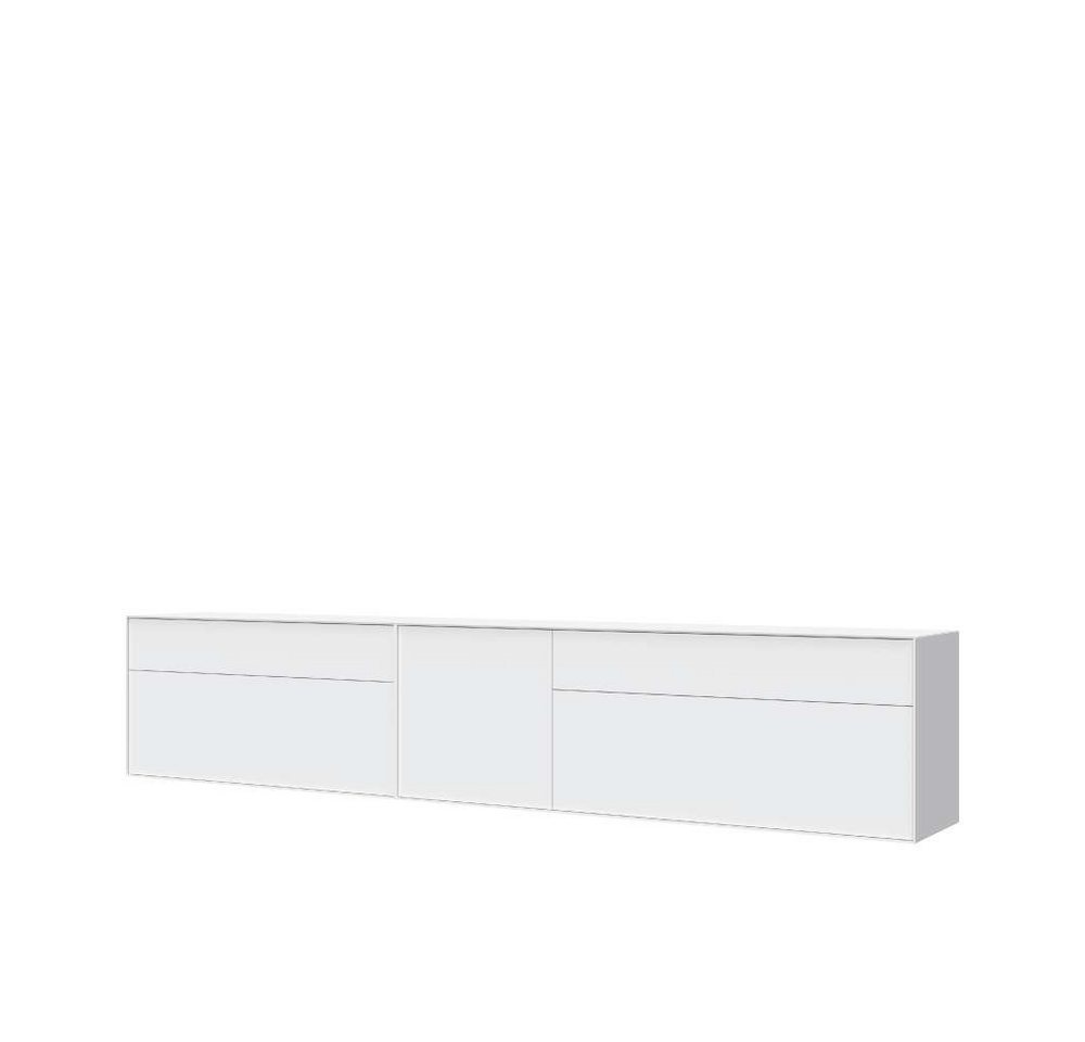 LeGer Home by Lena Gercke Lowboard Essentials, TV-Board, TV-Kommode, TV-Schrank, TV-Möbel (2 St), Breite: 277 cm, UV lackiert, Push-to-open-Funktion – Bild 2 von 5