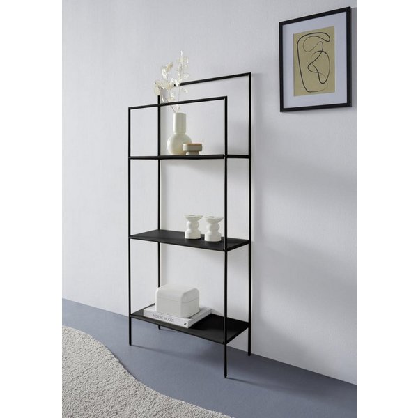 LeGer Home by Lena Gercke Mehrzweckregal Alimo, minimalistisches Design, Metallgestell, 4 Ablageflächen, Breite 61 cm