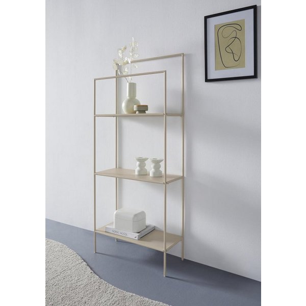 LeGer Home by Lena Gercke Mehrzweckregal Alimo, minimalistisches Design, Metallgestell, 4 Ablageflächen, Breite 61 cm