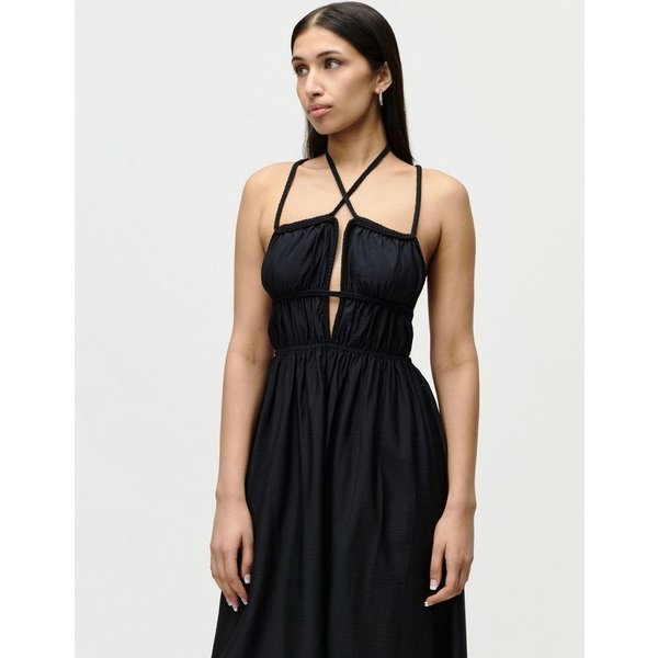 LeGer Maxikleid Hanke, LeGer by Lena Gercke Regular fit mit Kordeln zum Binden