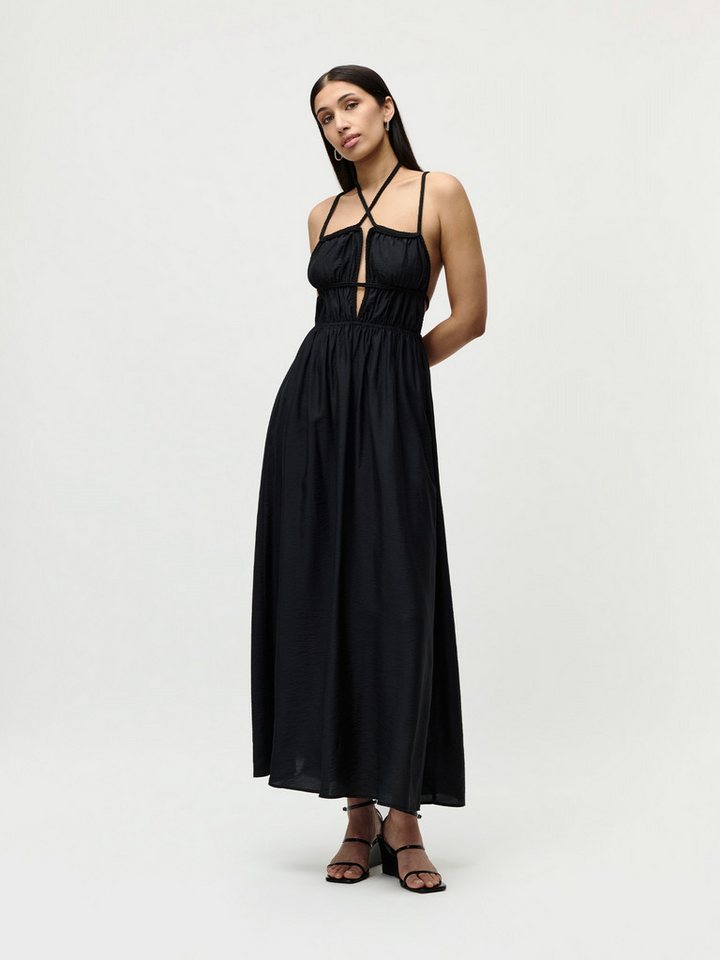 LeGer Maxikleid Hanke, LeGer by Lena Gercke Regular fit mit Kordeln zum Binden – Bild 5 von 5