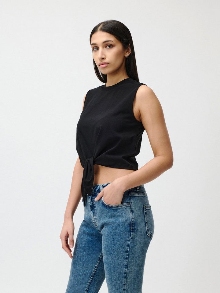 LeGer Shirttop Tabea, LeGer by Lena Gercke mit Knoten-Details vorne, normale Passform – Bild 2 von 4
