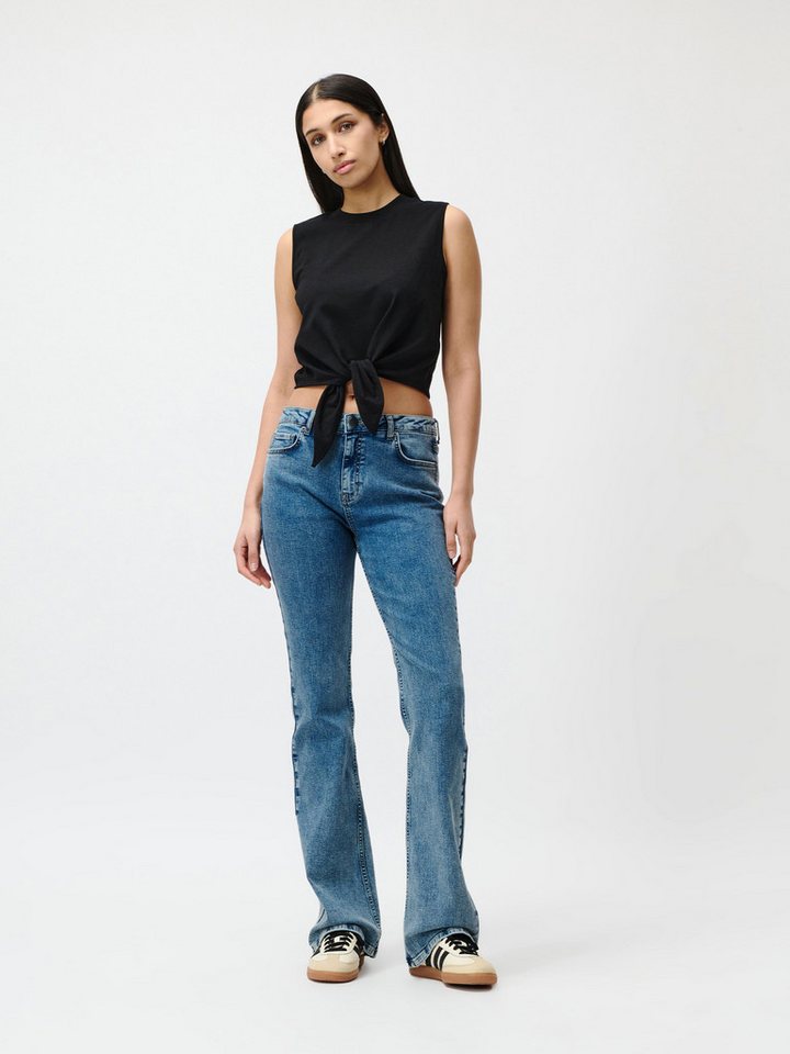 LeGer Shirttop Tabea, LeGer by Lena Gercke mit Knoten-Details vorne, normale Passform – Bild 4 von 4