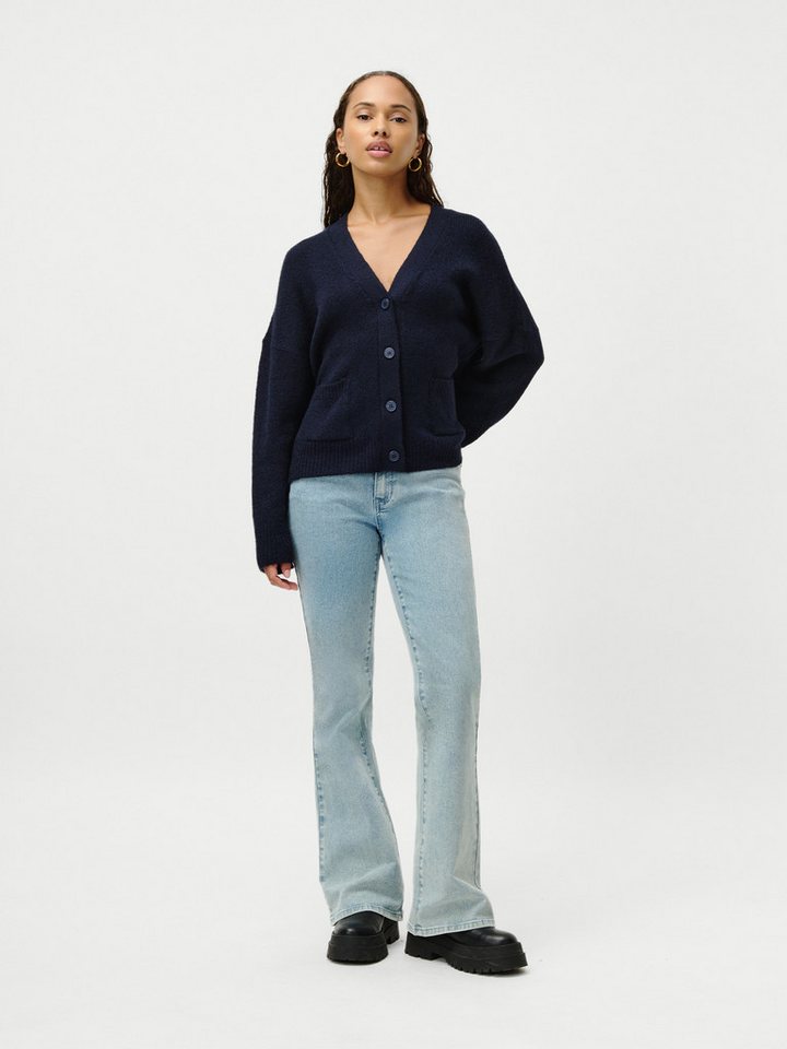 LeGer Strickjacke Hanne, LeGer by Lena Gercke Regular fit mit V-Ausschnitt – Bild 4 von 5