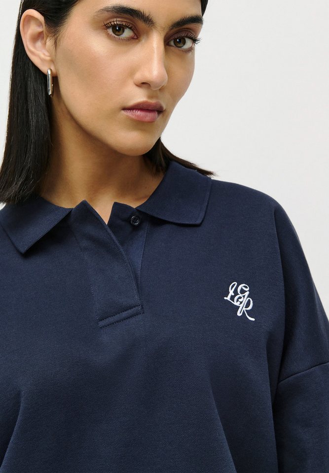 LeGer Sweatshirt Enola, LeGer by Lena Gercke kontrastfarbene Stickerei – Bild 4 von 5