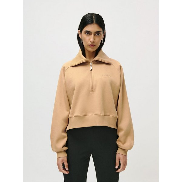 LeGer Sweatshirt Meret, LeGer by Lena Gercke cropped, mit Stehkragen