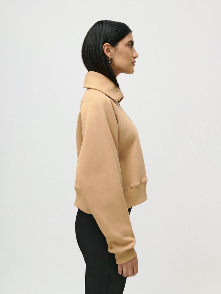 LeGer Sweatshirt Meret, LeGer by Lena Gercke cropped, mit Stehkragen – Bild 3 von 5
