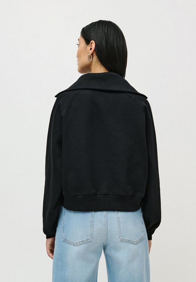 LeGer Sweatshirt Meret, LeGer by Lena Gercke cropped, mit Stehkragen – Bild 2 von 5