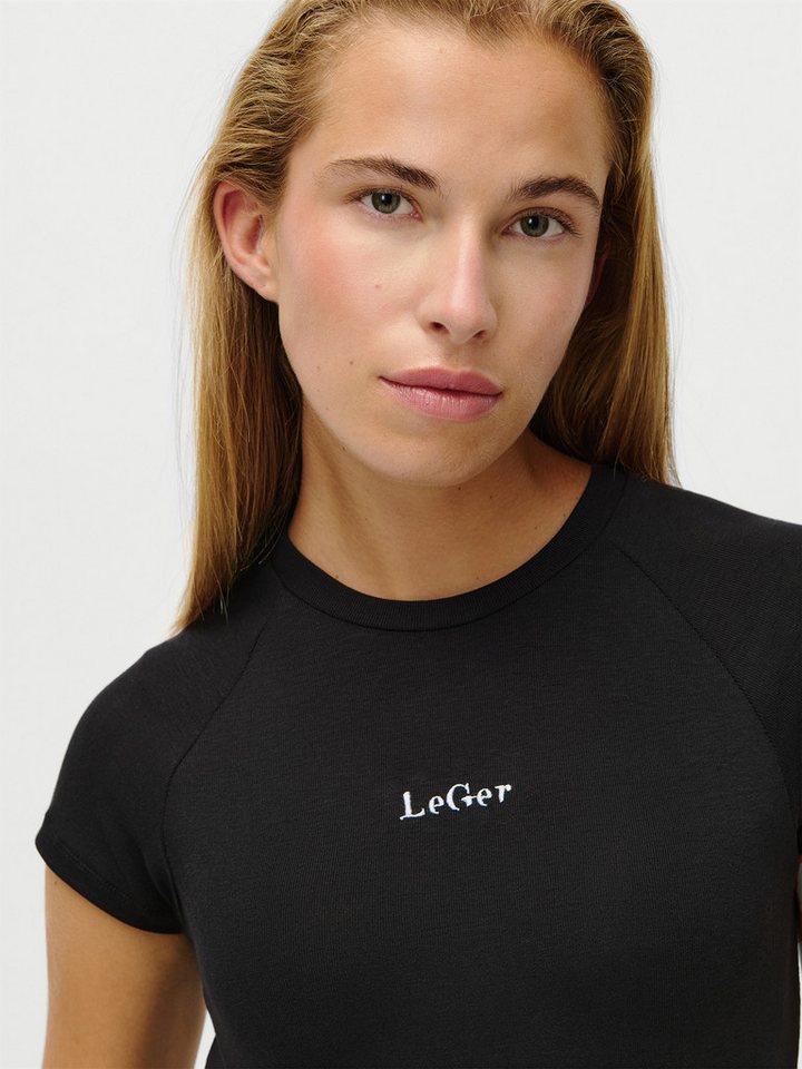 LeGer T-Shirt Tayra, LeGer by Lena Gercke basic, Rundhals, slim fit – Bild 4 von 5