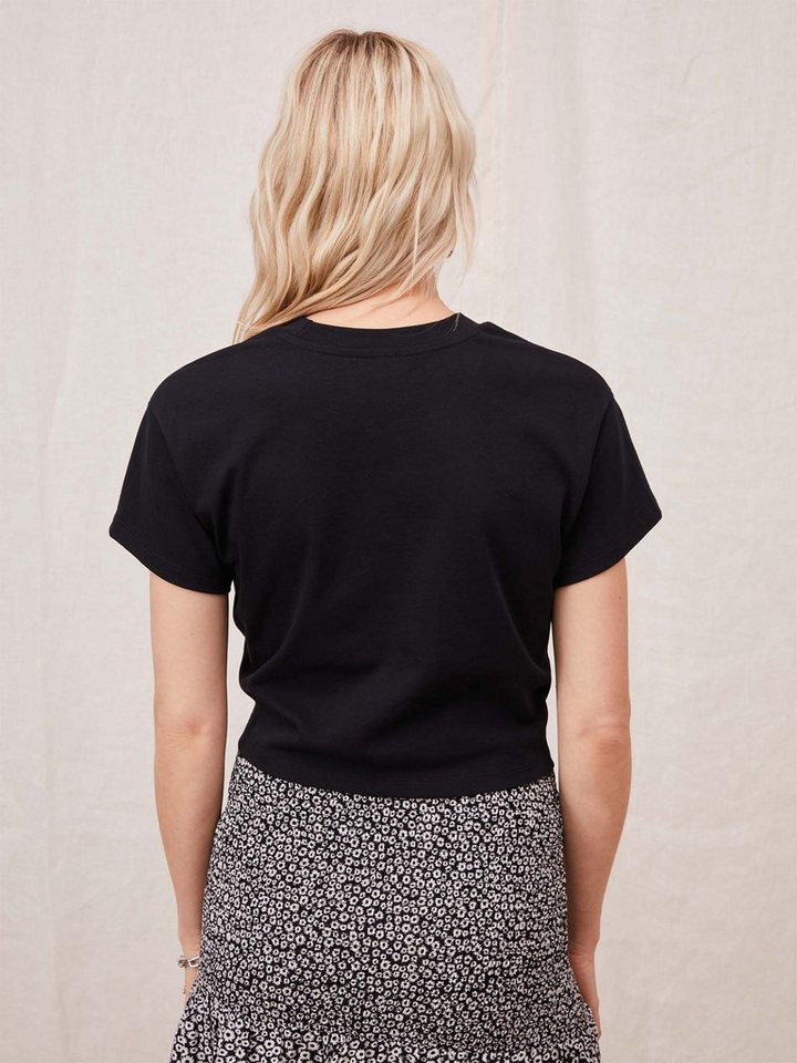 LeGer T-Shirt Tessy, LeGer by Lena Gercke mit Knoten-Detail, cropped – Bild 2 von 4