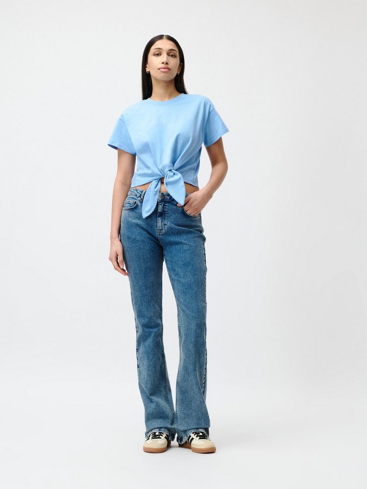 LeGer T-Shirt Tessy, LeGer by Lena Gercke mit Knoten-Detail, cropped – Bild 4 von 4