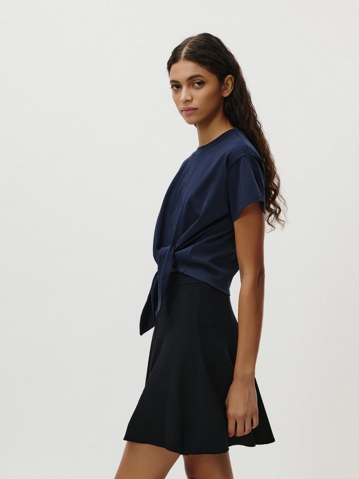 LeGer T-Shirt Tessy, LeGer by Lena Gercke mit Knoten-Detail, cropped – Bild 3 von 5