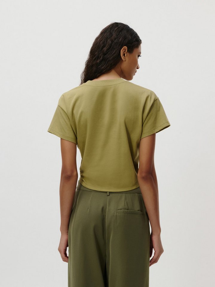 LeGer T-Shirt Tessy, LeGer by Lena Gercke mit Knoten-Detail, cropped – Bild 3 von 5