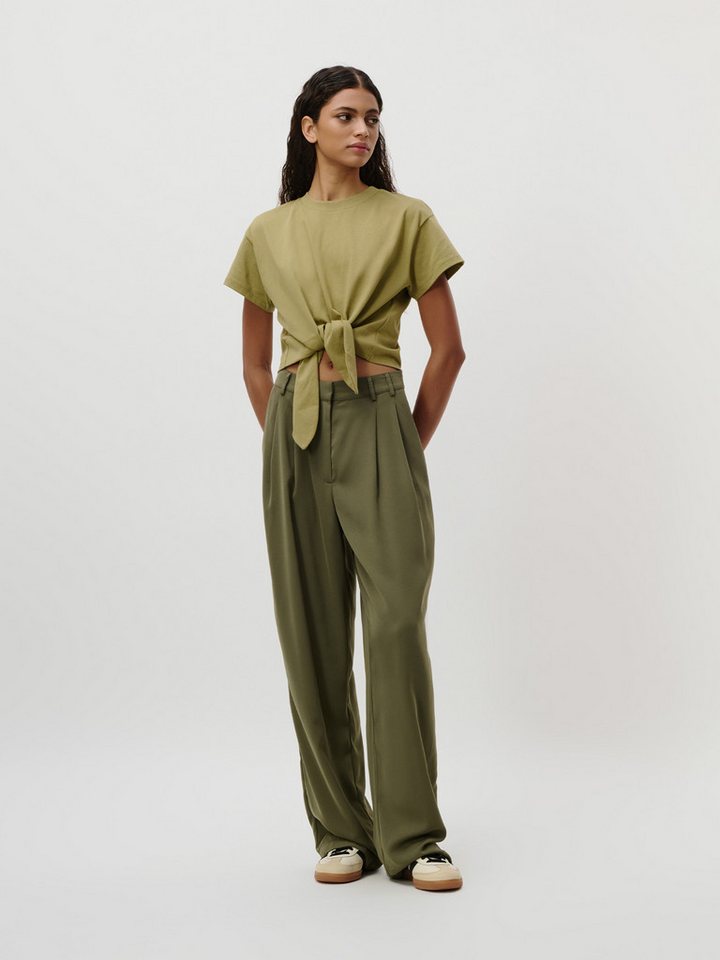 LeGer T-Shirt Tessy, LeGer by Lena Gercke mit Knoten-Detail, cropped – Bild 4 von 5