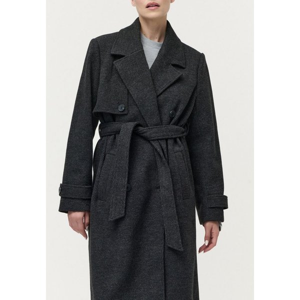LeGer Wintermantel Cora, LeGer by Lena Gercke mit Taillengürtel, normale Passform, Melange-Qualität