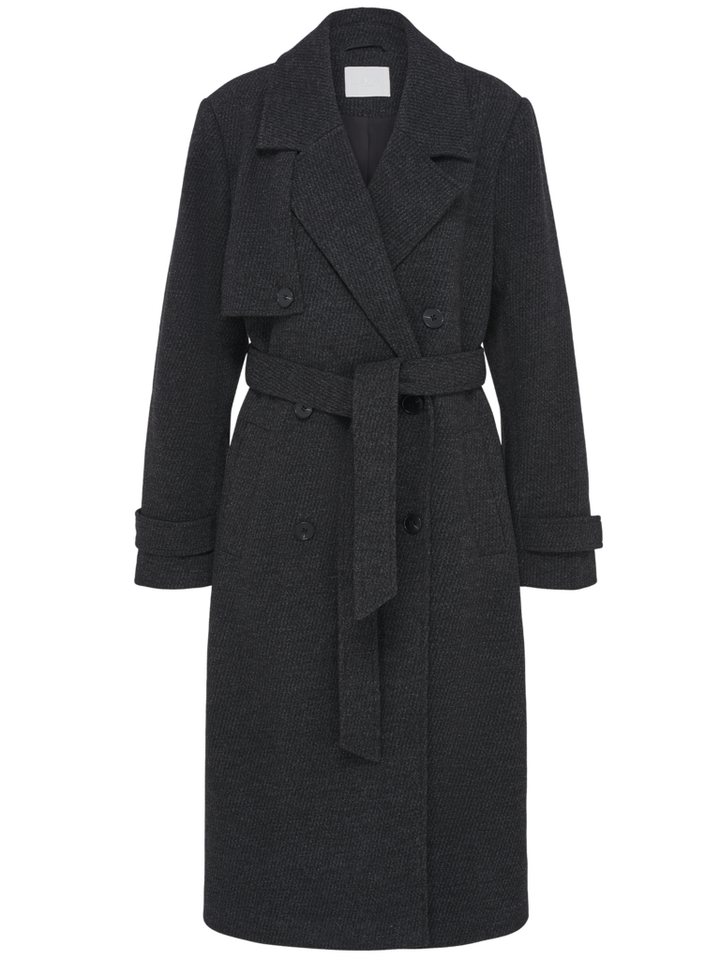 LeGer Wintermantel Cora, LeGer by Lena Gercke mit Taillengürtel, normale Passform, Melange-Qualität – Bild 3 von 5