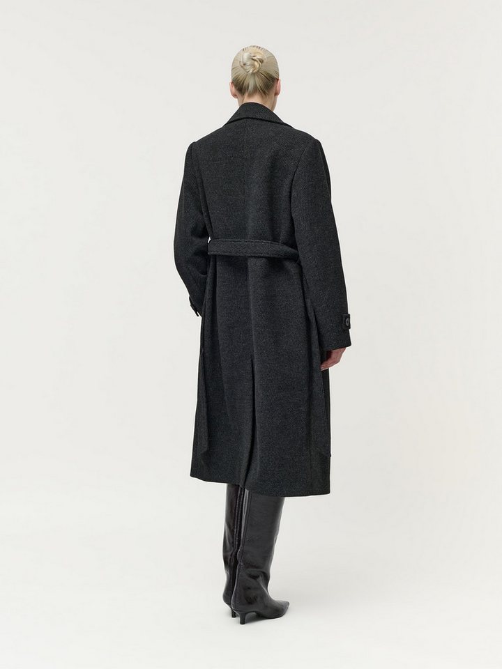 LeGer Wintermantel Cora, LeGer by Lena Gercke mit Taillengürtel, normale Passform, Melange-Qualität – Bild 5 von 5