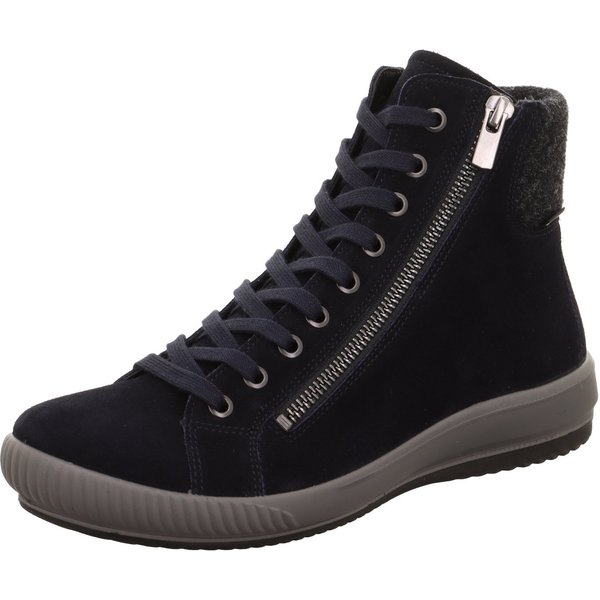 Legero Schnürboots High Top-Sneaker mit zusätzlichem Reißverschluss