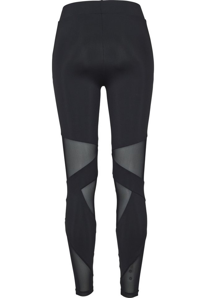 URBAN CLASSICS Leggings Urban Classics Damen Ladies Triangle Tech Mesh Leggings (1-tlg) – Bild 2 von 5