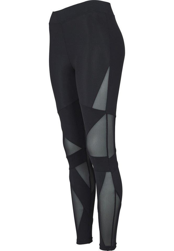 URBAN CLASSICS Leggings Urban Classics Damen Ladies Triangle Tech Mesh Leggings (1-tlg) – Bild 3 von 5