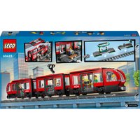 Lego® 60423 Straßenbahn mit Haltestelle