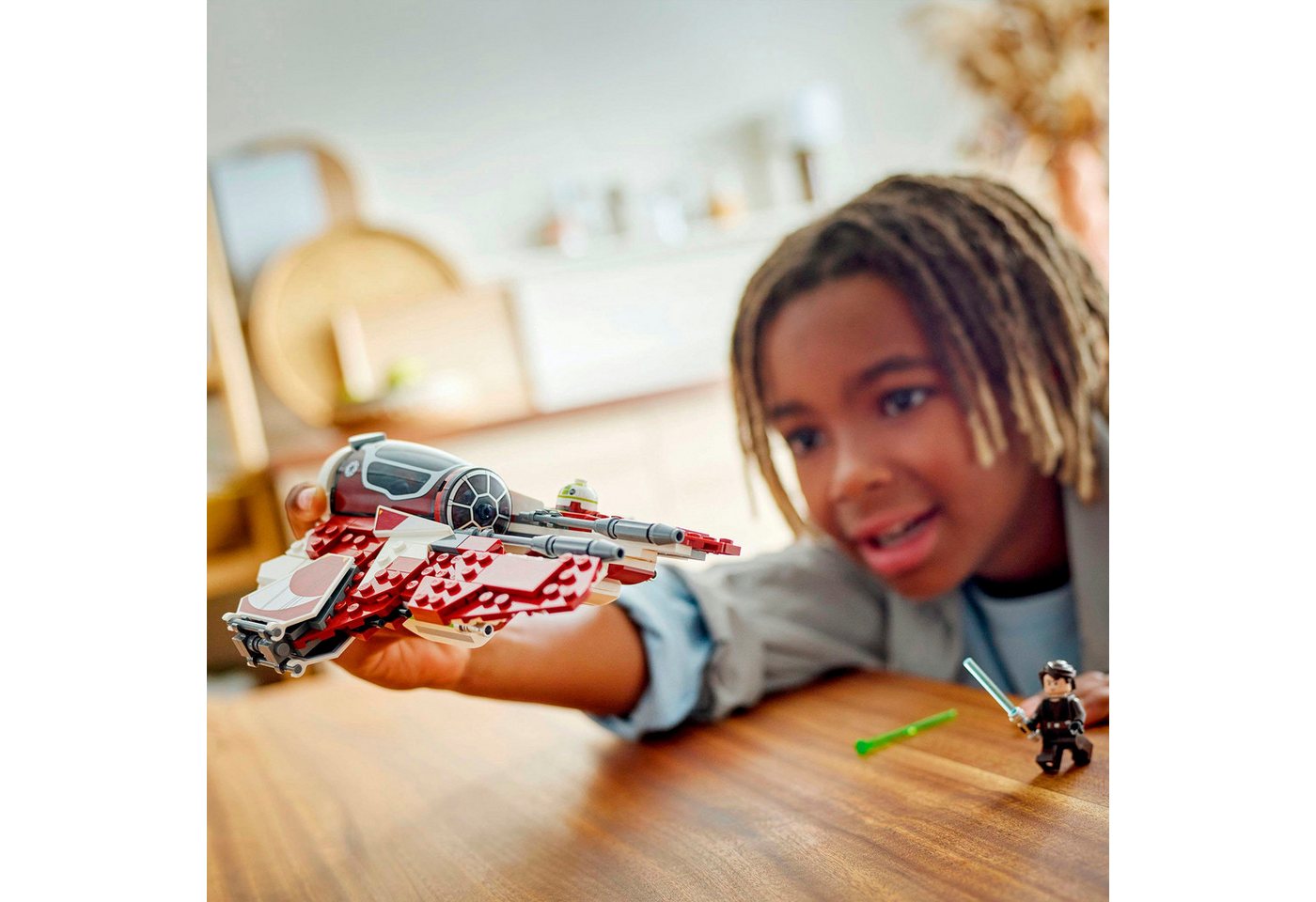 LEGO® Ahsokas Jedi Interceptor™ (75401), LEGO Star Wars Konstruktionsspielsteine, (290 St), Made in Europe – Bild 2 von 5