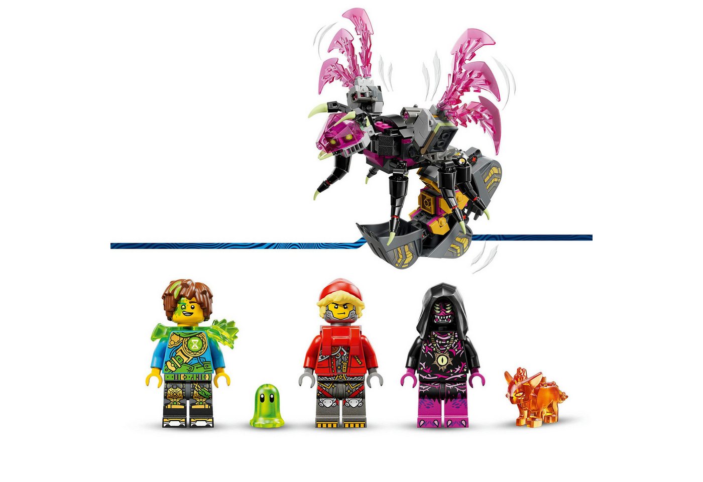 LEGO® Albtraum-Skorpionbagger (71513), LEGO DREAMZzz Konstruktionsspielsteine, (505 St), Made in Europe – Bild 5 von 5