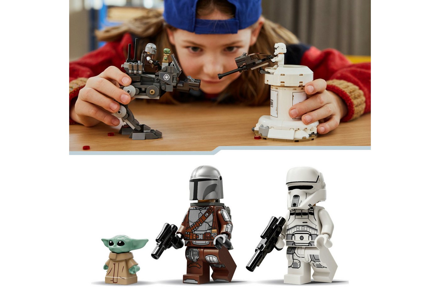 LEGO® Angriff des AT-RT (75444), LEGO Star Wars™ Konstruktionsspielsteine, (297 St) – Bild 5 von 5