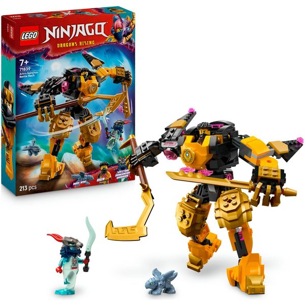 LEGO® Arins Spinjitzumech (71839), LEGO Ninjago Konstruktionsspielsteine, (213 St), Made in Europe