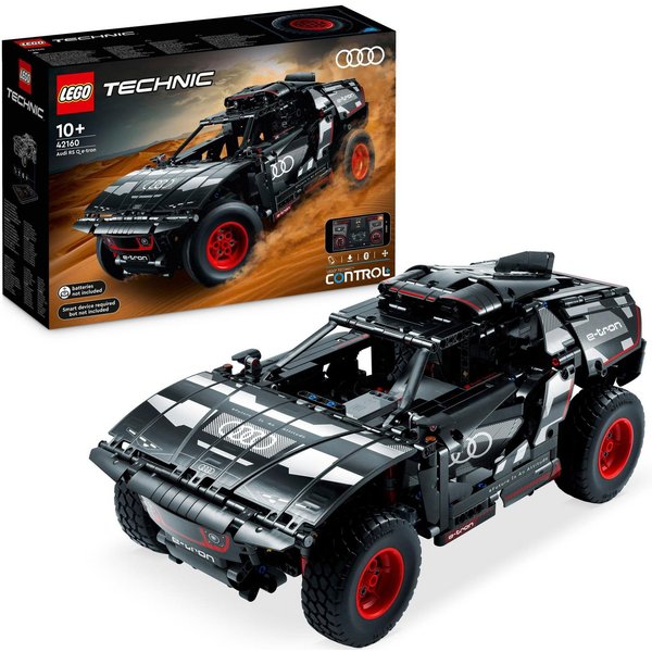 LEGO® Audi RS Q e-tron (42160), LEGO Technic Konstruktionsspielsteine, (914 St), Made in Europe