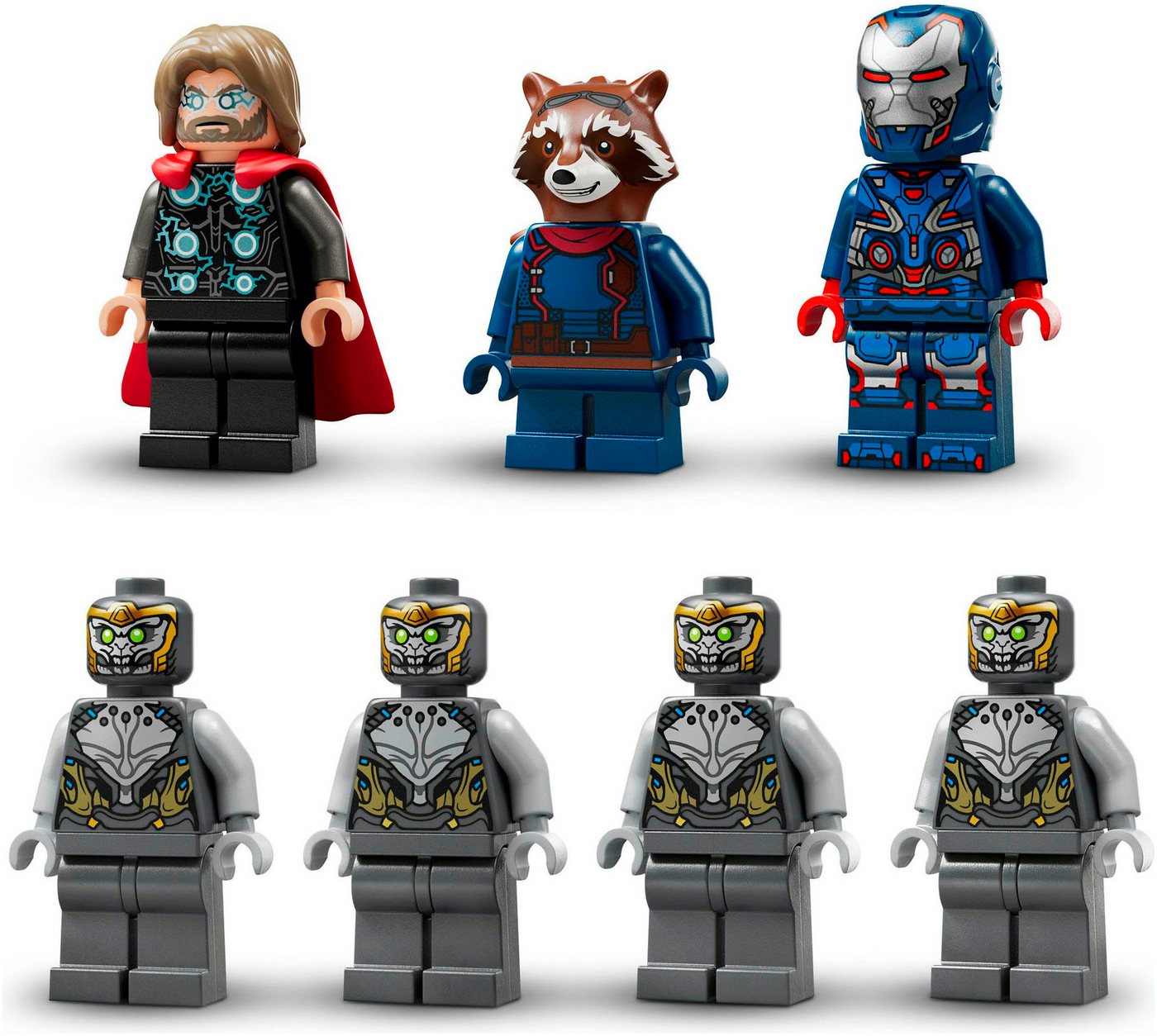 LEGO® Avengers: Endgame Thor vs. Chitauri (76322), LEGO Super Heroes Konstruktionsspielsteine, (373 St), Made in Europe – Bild 5 von 5