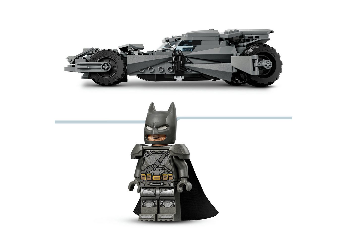 LEGO® Batman vs. Superman: Batmobil (76331), LEGO Super Heroes Konstruktionsspielsteine, (220 St) – Bild 5 von 5