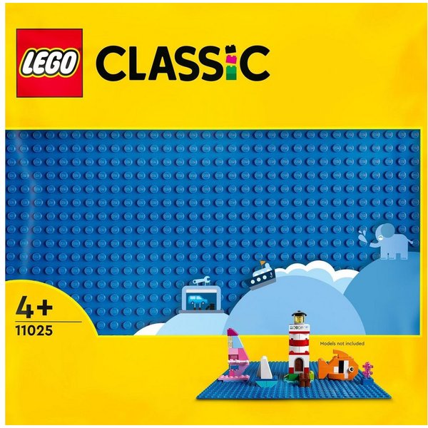LEGO® Bauplatte, LEGO Classic Konstruktionsspielsteine, (1 St), Made in Europe