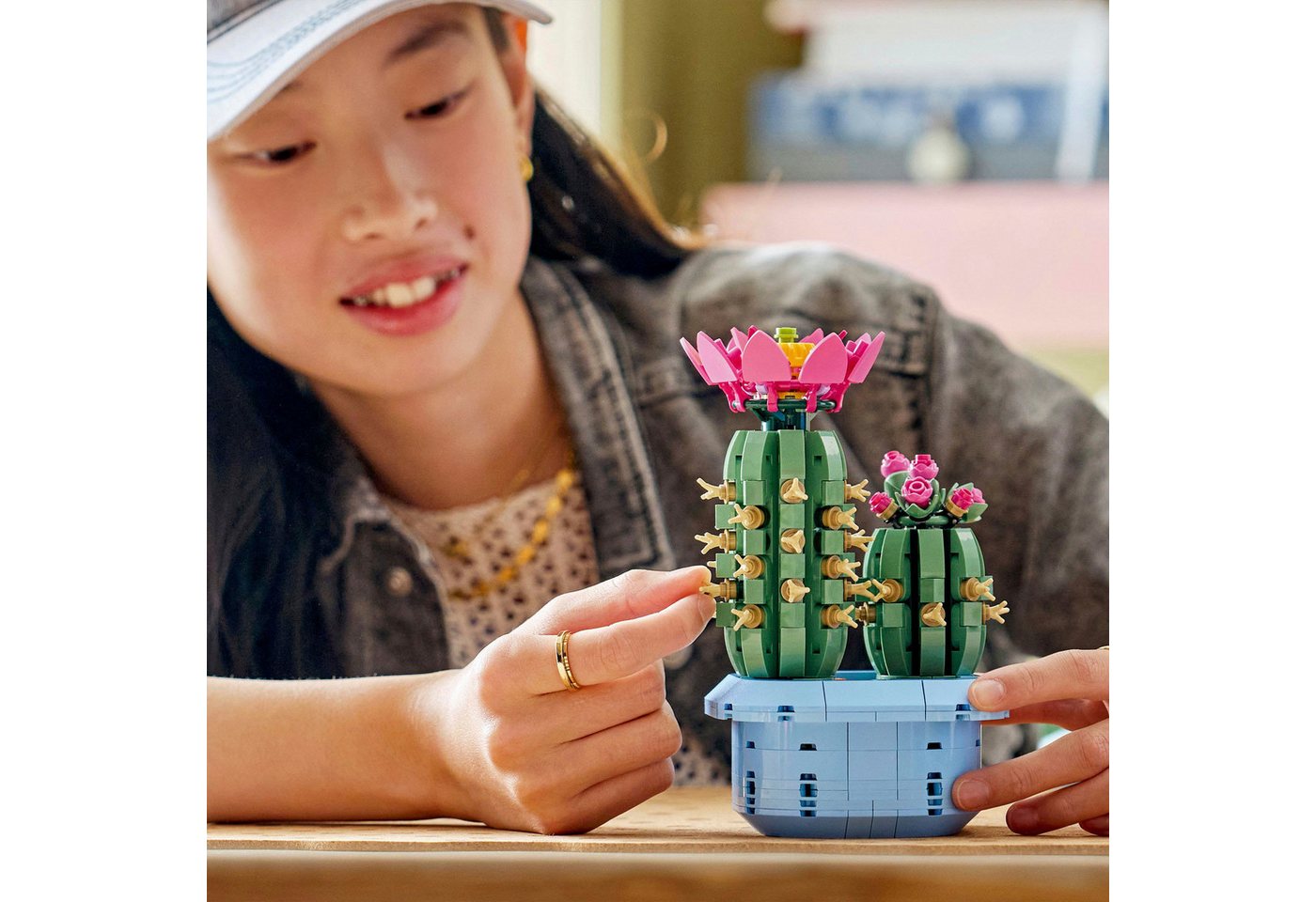 LEGO® Blühender Kaktus (11509), LEGO Botanicals Konstruktionsspielsteine, (482 St), Made in Europe – Bild 2 von 5