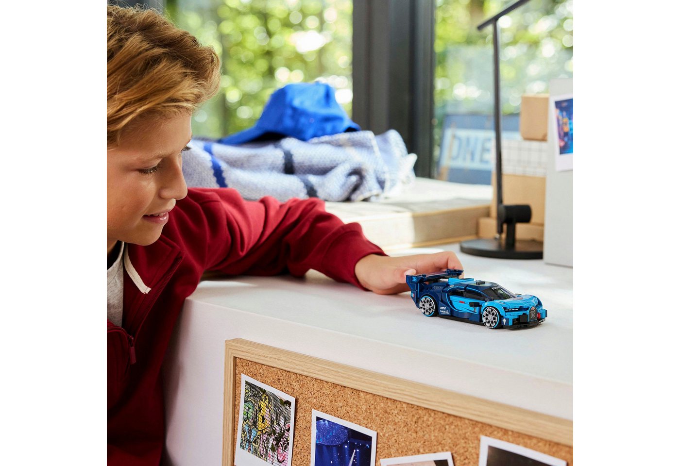 LEGO® Bugatti Vision GT Hypersportwagen (77253), LEGO Speed Champions Konstruktionsspielsteine, (284 St), Made in Europe – Bild 2 von 5