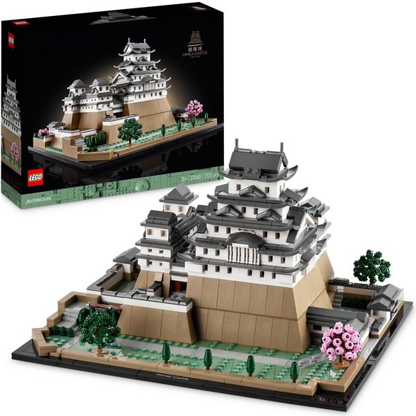 LEGO® Burg Himeji (21060), LEGO Architecture Konstruktionsspielsteine, (2125 St), Made in Europe