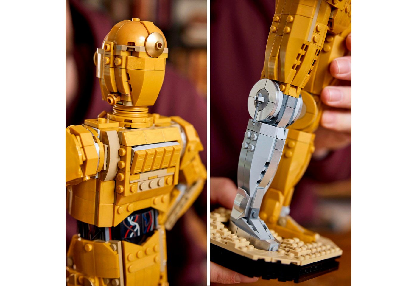 LEGO® C-3PO™ (75398), LEGO Star Wars ™ Konstruktionsspielsteine, (1138 St), Made in Europe – Bild 5 von 5
