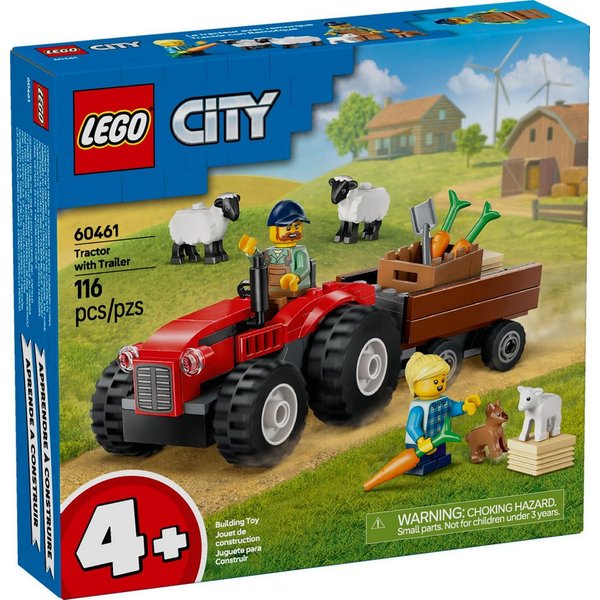 LEGO® LEGO® City 60461 Traktor mit Anhänger Konstruktionsspielsteine