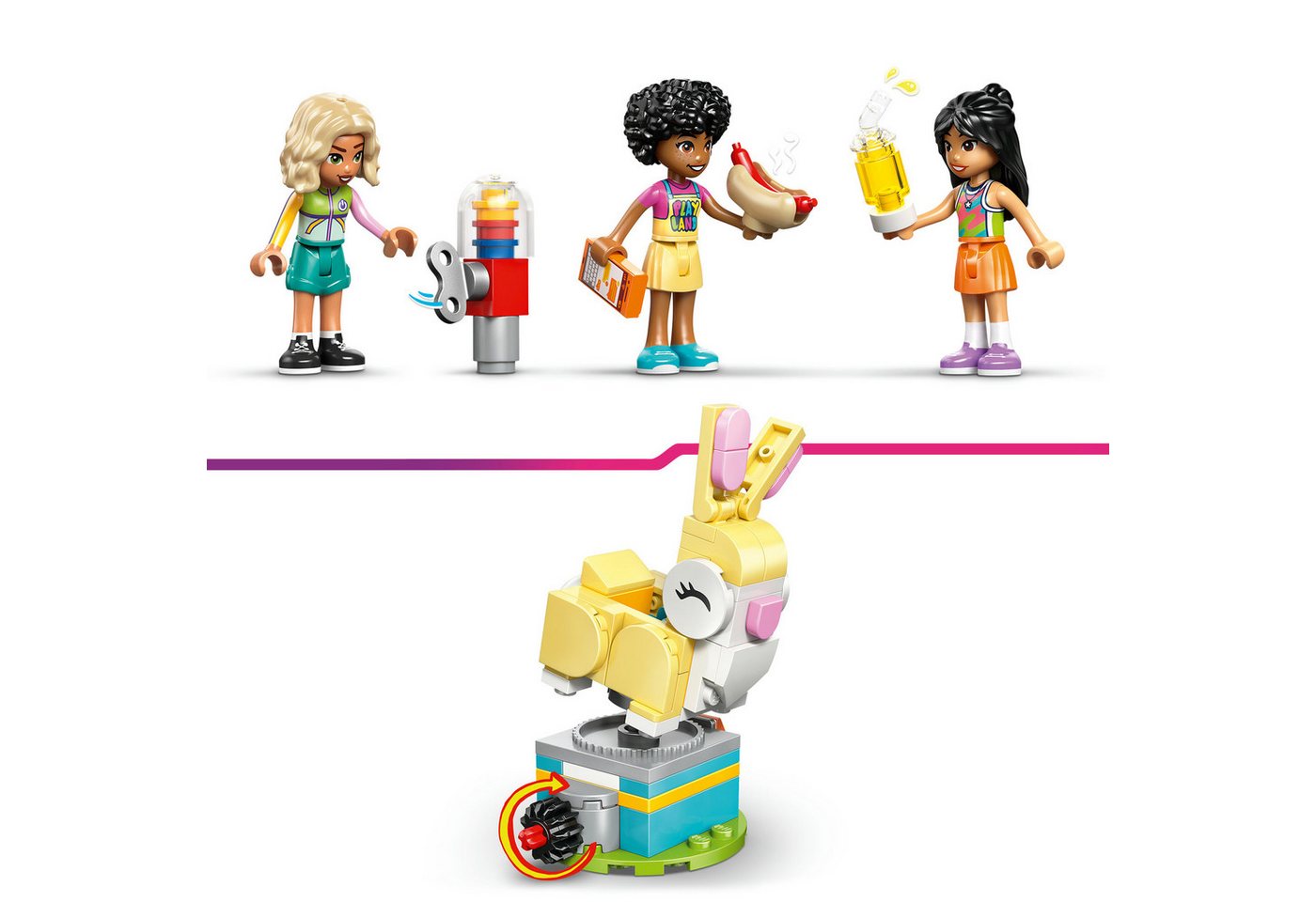 LEGO® Cooler Indoor-Spielplatz (42686), LEGO Friends Konstruktionsspielsteine, (668 St), Made in Europe – Bild 5 von 5