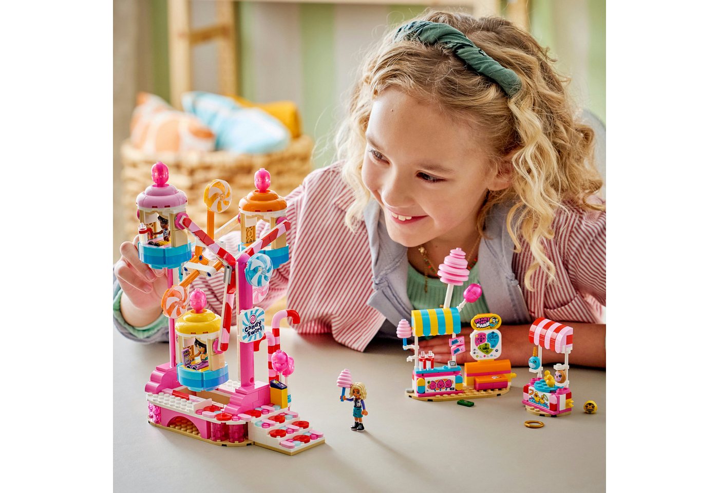 LEGO® Cupcake-Riesenrad (42700), LEGO Friends Konstruktionsspielsteine, (602 St), Made in Europe – Bild 2 von 5
