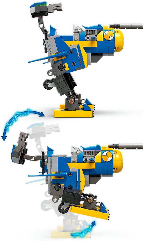 LEGO® Cyclone vs. Metal Sonic (77002), LEGO Sonic Konstruktionsspielsteine, (290 St), Made in Europe – Bild 4 von 5