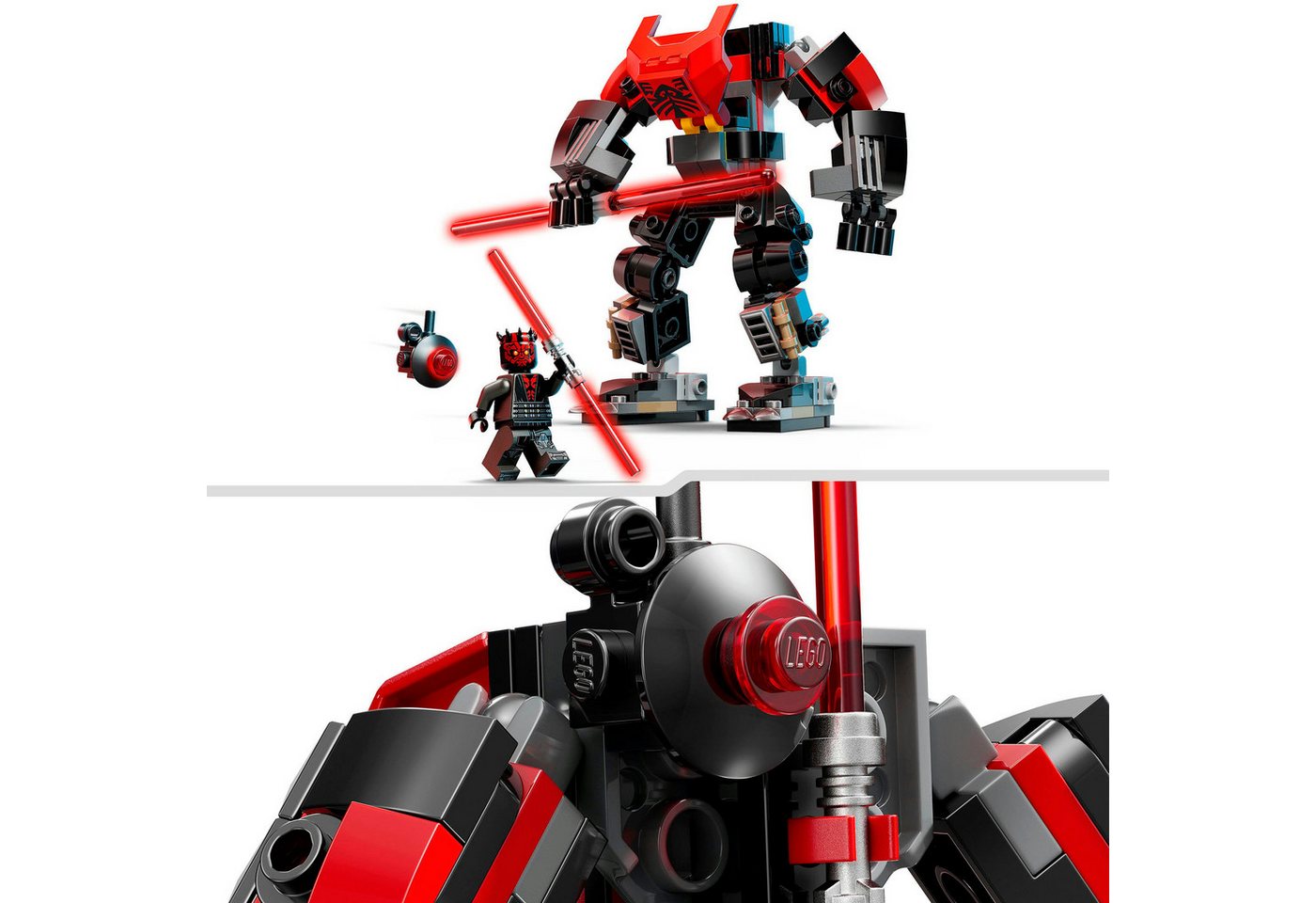 LEGO® Darth Maul Mech (75411), LEGO Star Wars™ Konstruktionsspielsteine, (143 St), Made in Europe – Bild 4 von 5