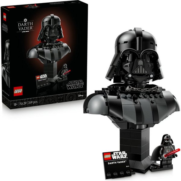 LEGO® Darth Vader Büste (75439), LEGO Star Wars™ Konstruktionsspielsteine, (349 St)