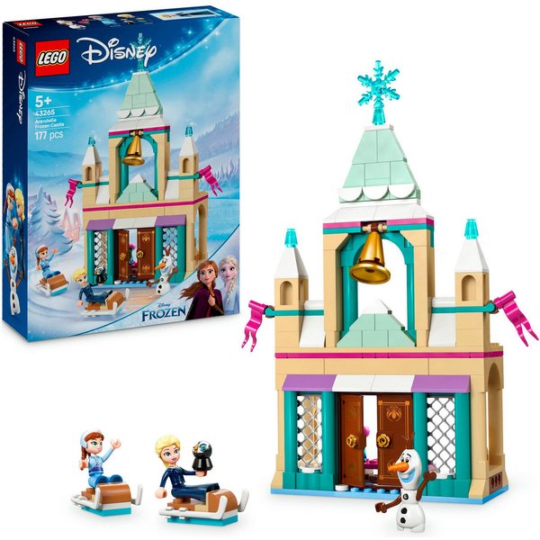 LEGO® Das Arendelle Schloss (43265), LEGO Disney Princess Konstruktionsspielsteine, (177 St), Made in Europe