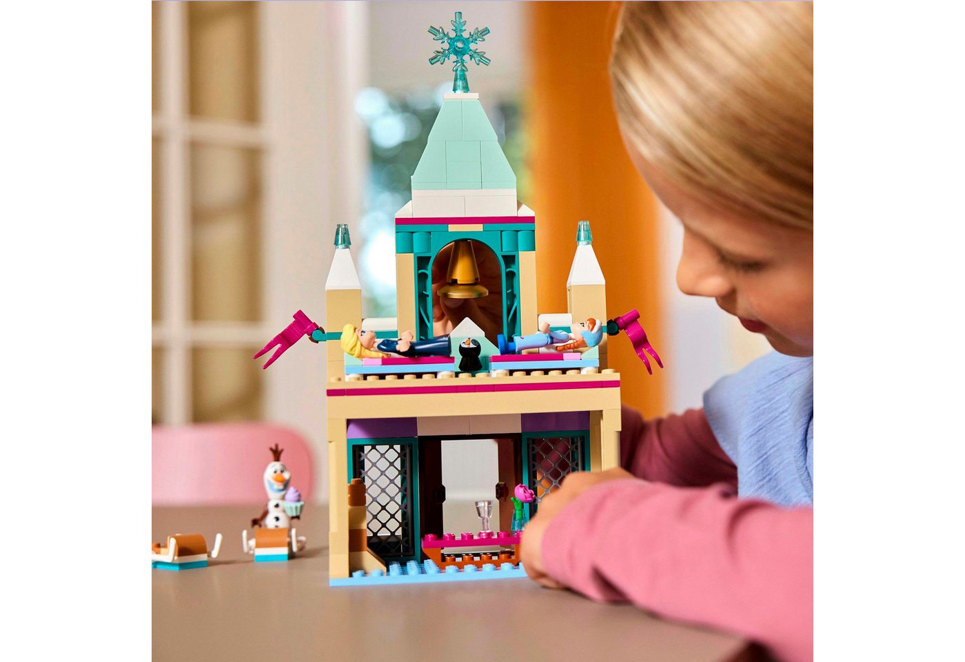 LEGO® Das Arendelle Schloss (43265), LEGO Disney Princess Konstruktionsspielsteine, (177 St), Made in Europe – Bild 2 von 5