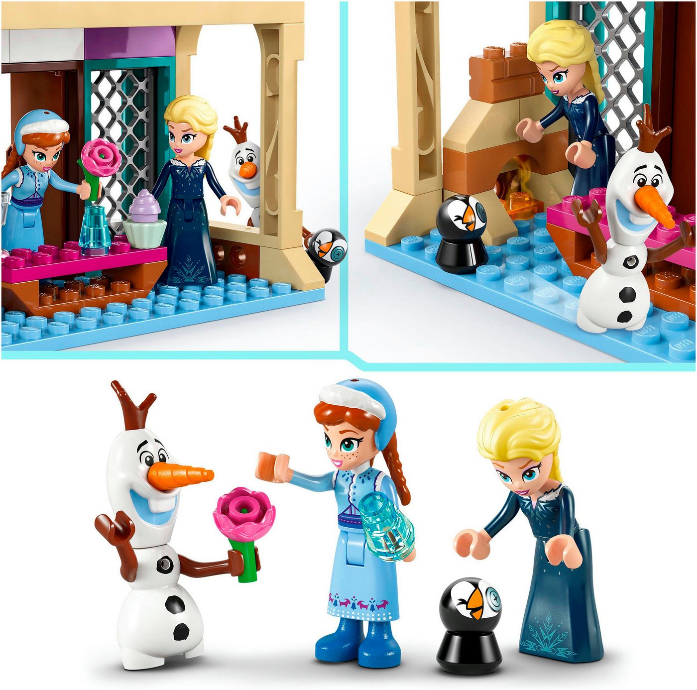 LEGO® Das Arendelle Schloss (43265), LEGO Disney Princess Konstruktionsspielsteine, (177 St), Made in Europe – Bild 5 von 5