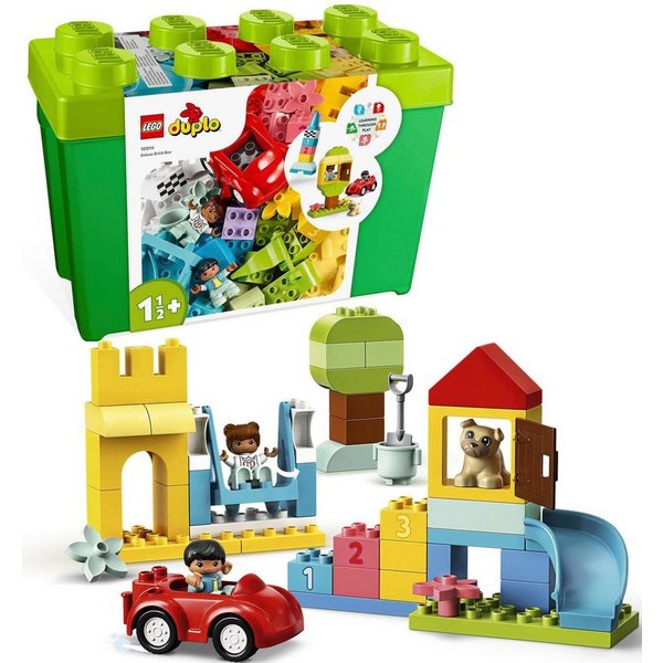 LEGO® Deluxe Steinebox (10914), LEGO DUPLO Classic Konstruktionsspielsteine, (85 St), Made in Europe