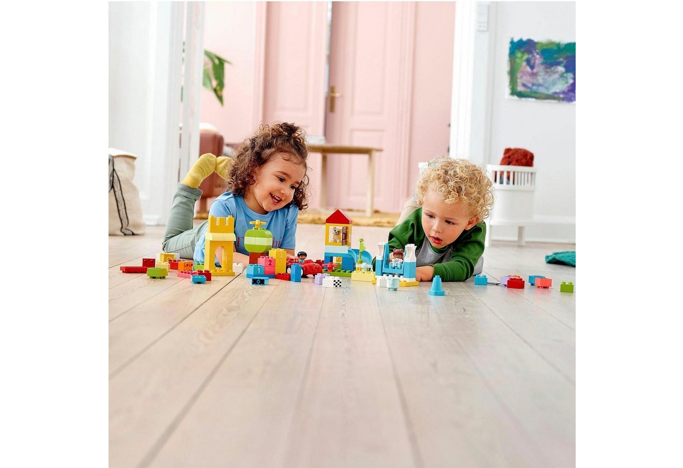 LEGO® Deluxe Steinebox (10914), LEGO DUPLO Classic Konstruktionsspielsteine, (85 St), Made in Europe – Bild 2 von 5